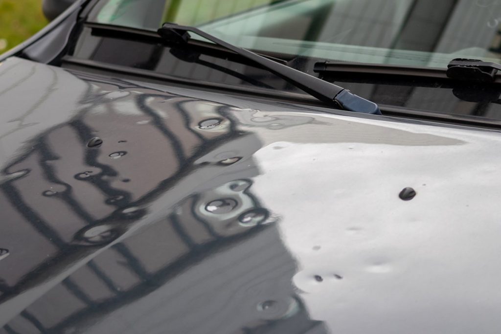 vehicle hail dents