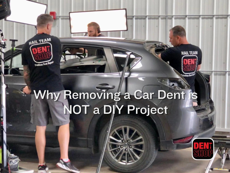 Why Removing a Car Dent is NOT a DIY Project
